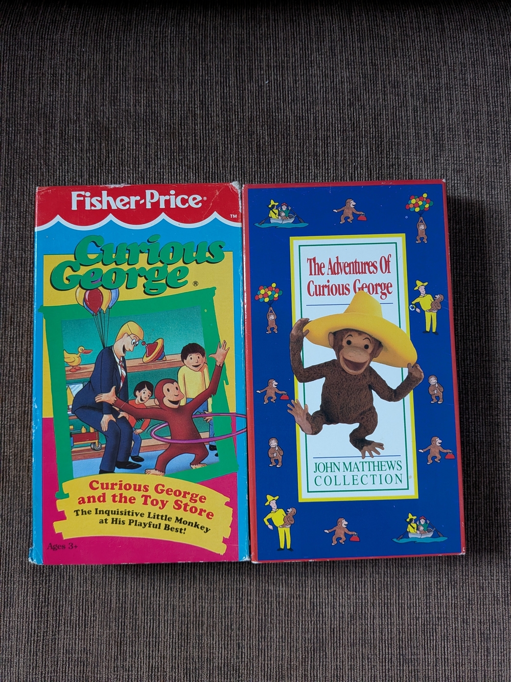 Curious George - VHS Lot